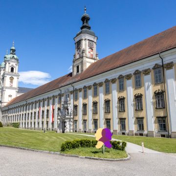 Exhibition HOW IT ALL BEGAN. BRUCKNER'S VISIONS at St. Florian Abbey; exterior view of the abbey © Upper Austria/Andreas Krenn
