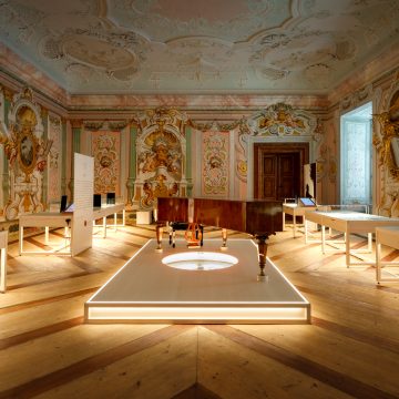 Ausstellung WIE ALLES BEGANN. BRUCKNERS VISIONEN im Stift St. Florian; Landeshauptmann--Zimmer © March Gut